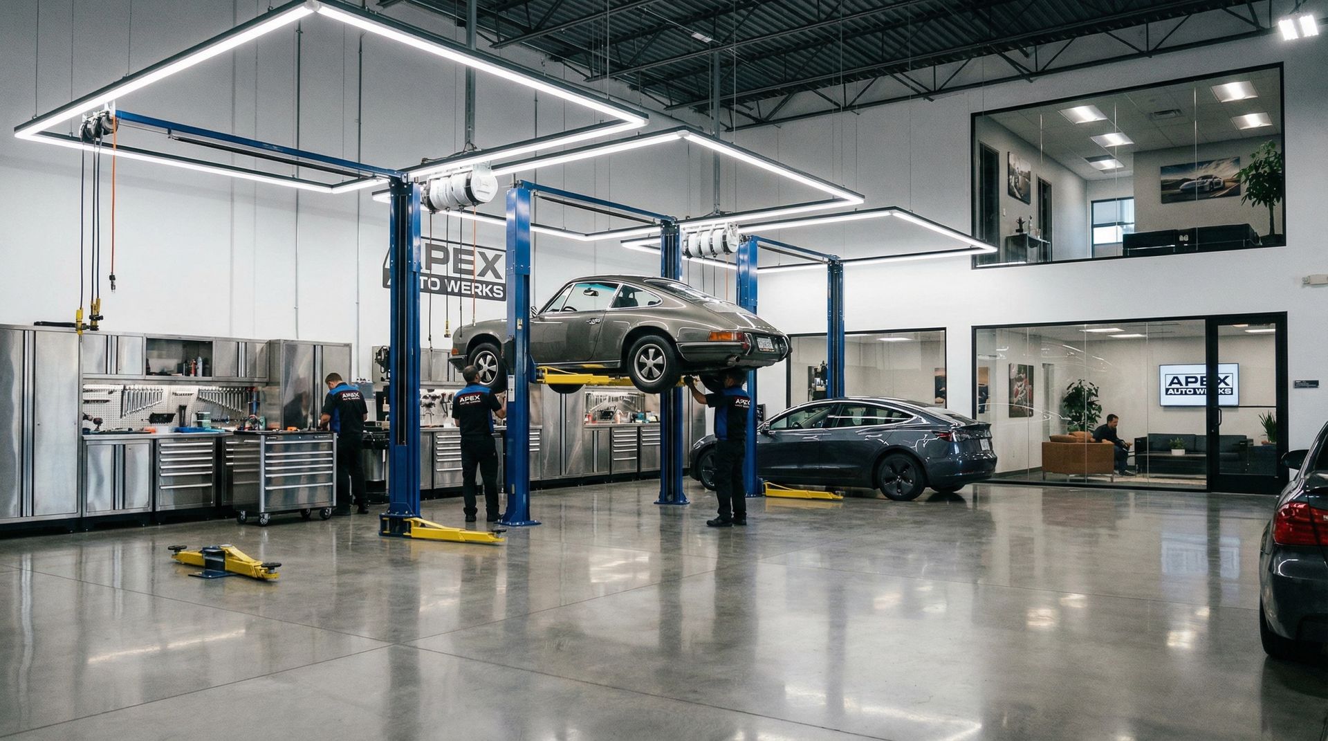 Autogarage werkplaats