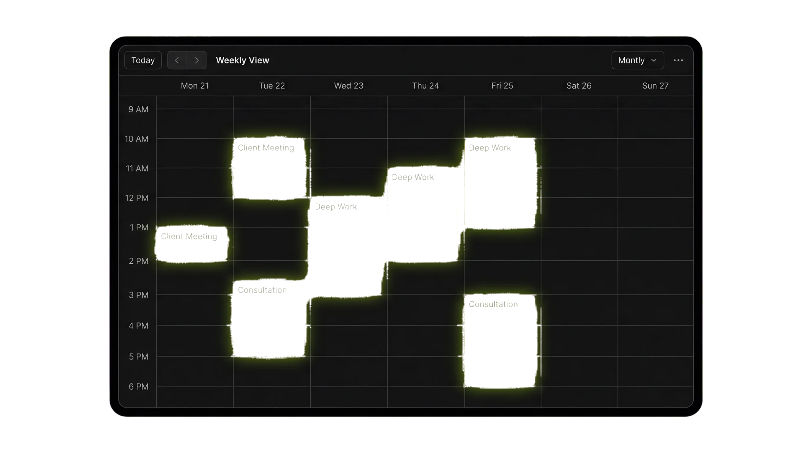 Screenshot van de 12. Agenda & Boekingssysteem functionaliteit in Mosaiq