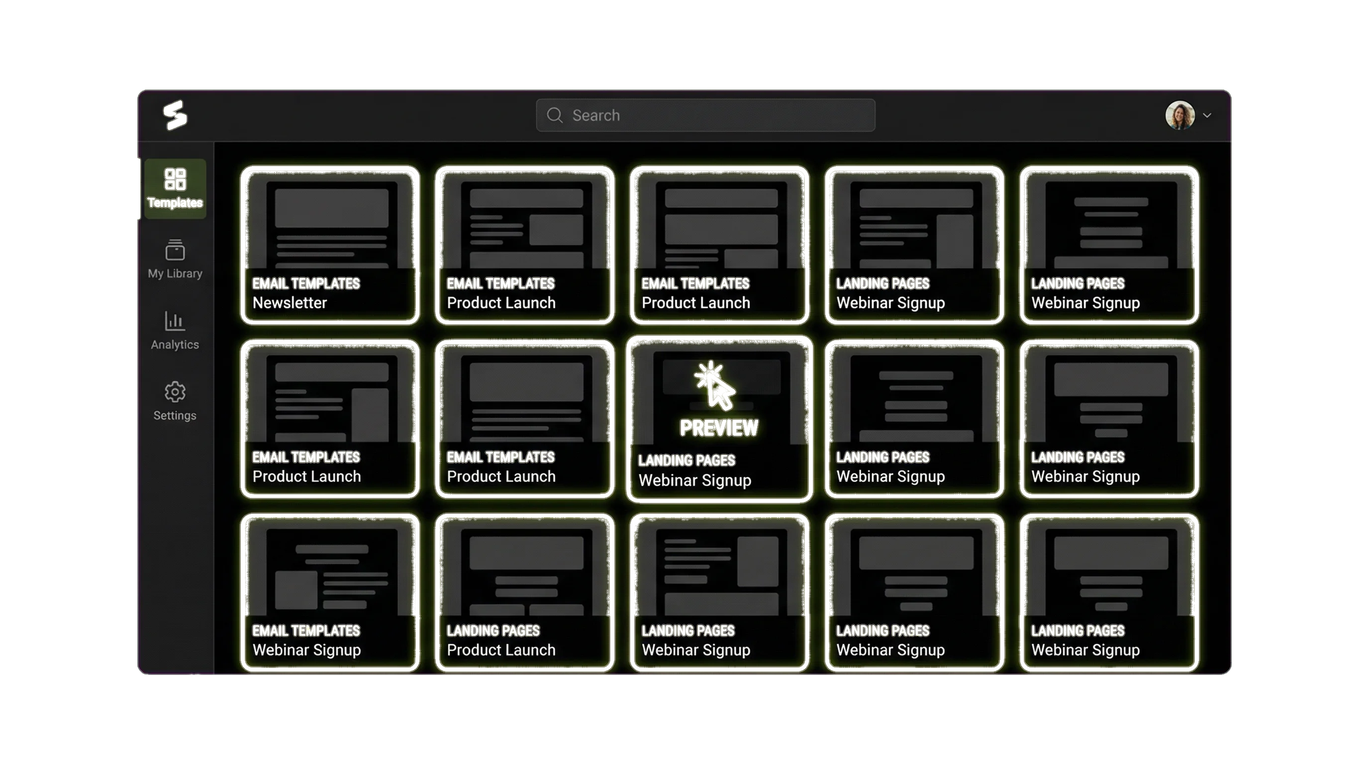 Screenshot van de 6. Automatisering Sjablonen functionaliteit in Mosaiq